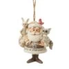 Enesco Gift Woodland Santa W/ Animals H/O(Woodland Santa W Animals H O) -Holiday Gift Shop 6017424