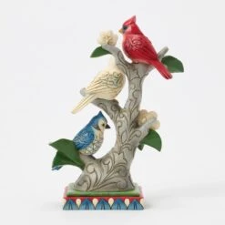Enesco Gift Patriotic Birds In Tree(Patriotic Birds In Tree) -Holiday Gift Shop 6017773 2