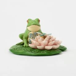 Enesco Gift Frog On Lilypad Figurine(Frog On Lilypad Figurine) -Holiday Gift Shop 6017780 3