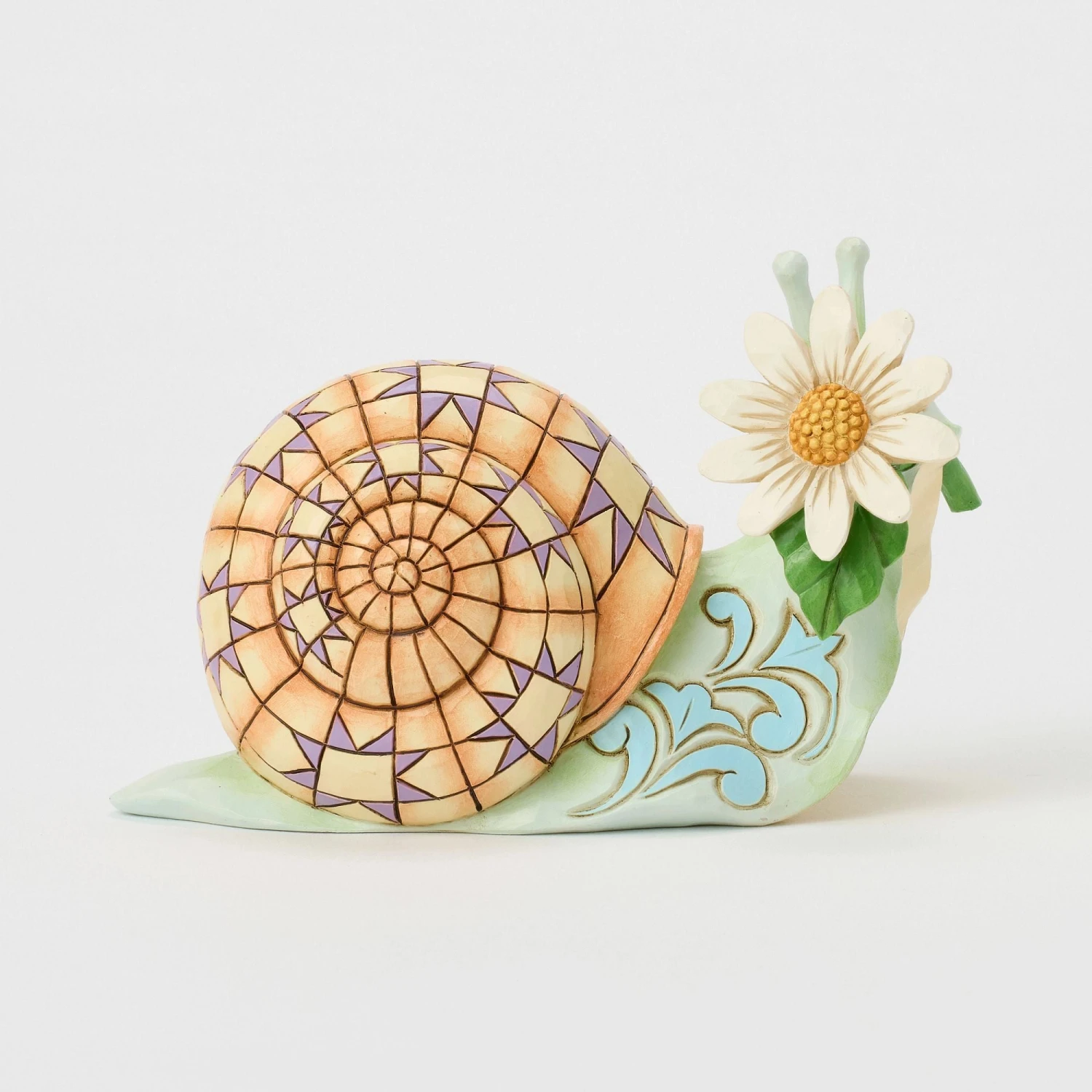 Enesco Gift Snail With Daisy Flower Fig(Snail With Daisy Flower Fig) 4 Enesco Gift Snail With Daisy Flower Fig(Snail With Daisy Flower Fig) - Image 2