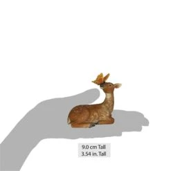 Enesco Gift Deer With Butterfly Figurine(Deer With Butterfly Figurine) -Holiday Gift Shop 6017783 20