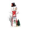 Department 56 Snowman Watertower(Snowman Watertower) -Holiday Gift Shop 800013