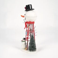 Department 56 Snowman Watertower(Snowman Watertower) -Holiday Gift Shop 800013 3