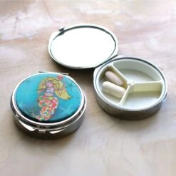 Enesco Gift Mermaid Pill Box(Pill Box 4) -Holiday Gift Shop AT1858 1