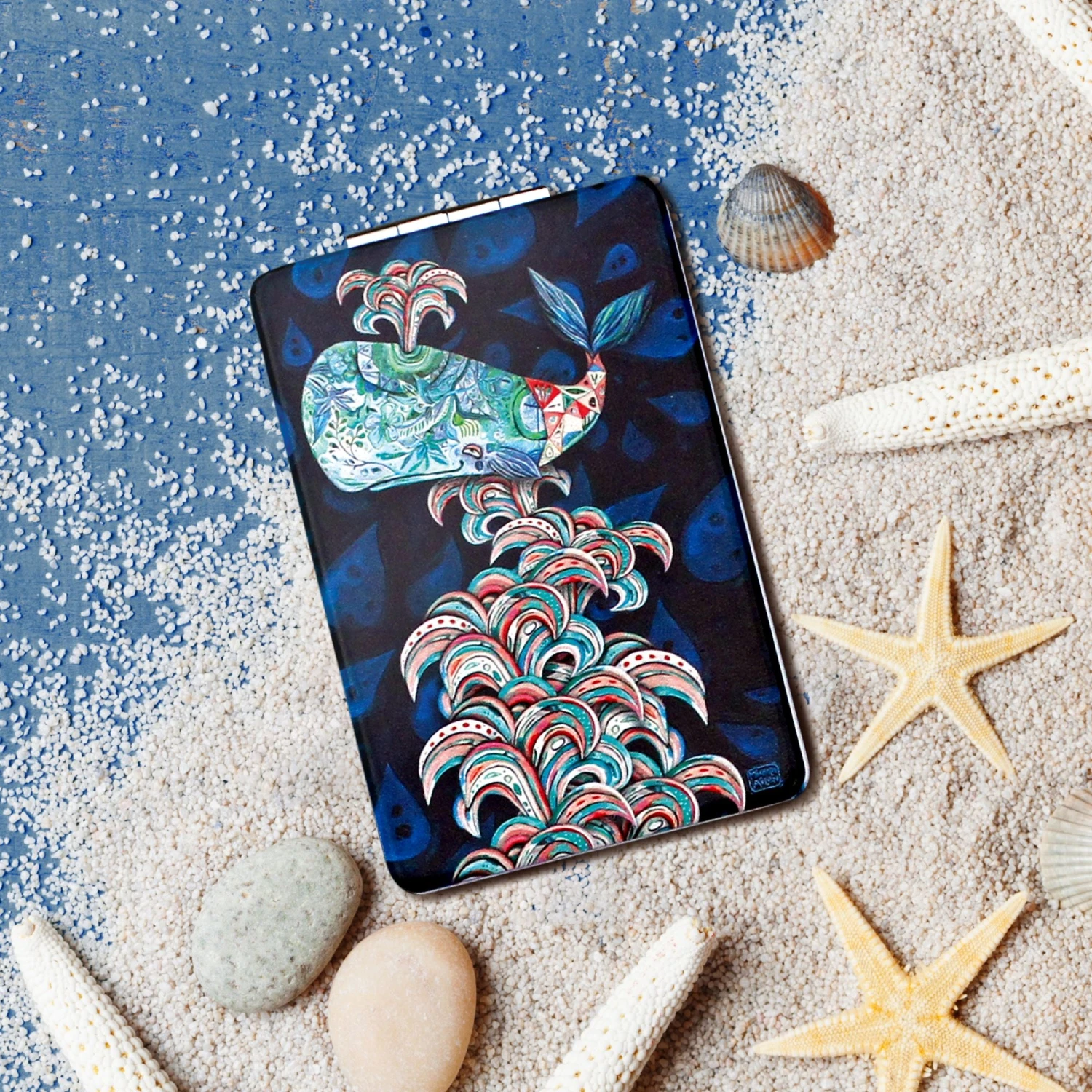 Enesco Gift Whale Compact Mirror(Compact Mirror 8) 4 Enesco Gift Whale Compact Mirror(Compact Mirror 8) - Image 2