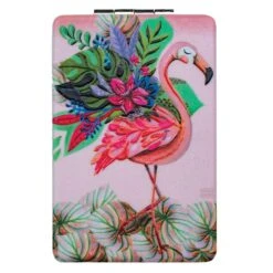 Enesco Gift Flamingo Compact Mirror(Compact Mirror 22)