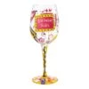 Enesco Gift Birthday Girl(Wine Glass Birthday Girl)