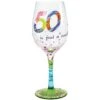 Enesco Gift WINE GLASS 50 IS JUST A NUMBER(Wine Glass 50 Is Just A Number) -Holiday Gift Shop GLS11 5534D