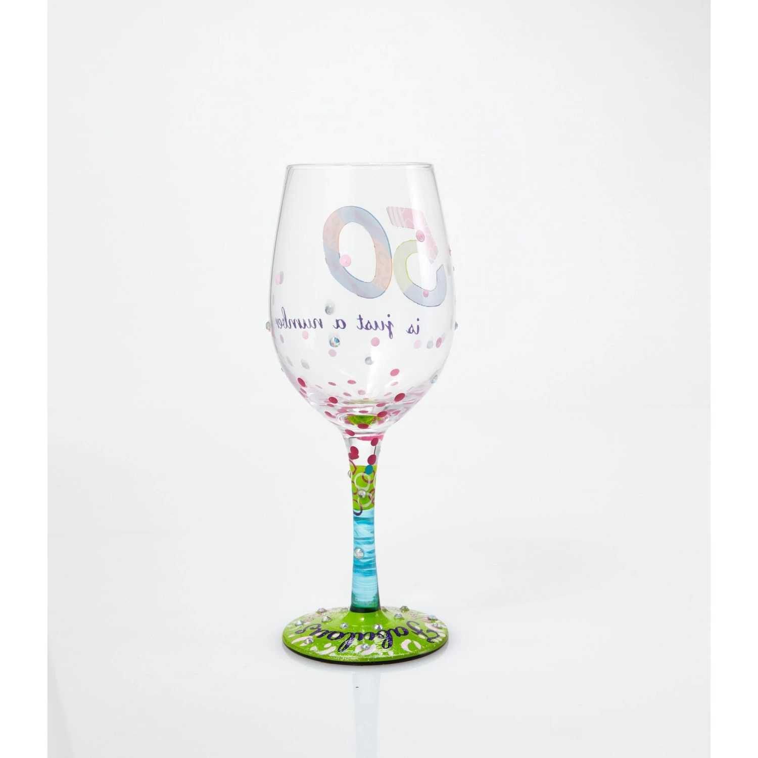 Enesco Gift WINE GLASS 50 IS JUST A NUMBER(Wine Glass 50 Is Just A Number) 5 Enesco Gift WINE GLASS 50 IS JUST A NUMBER(Wine Glass 50 Is Just A Number) - Image 3