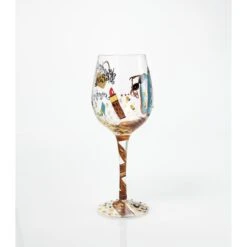 Enesco Gift WINE GLASS 60 AND SASSY(Wine Glass 60 And Sassy) -Holiday Gift Shop GLS11 5534N 2