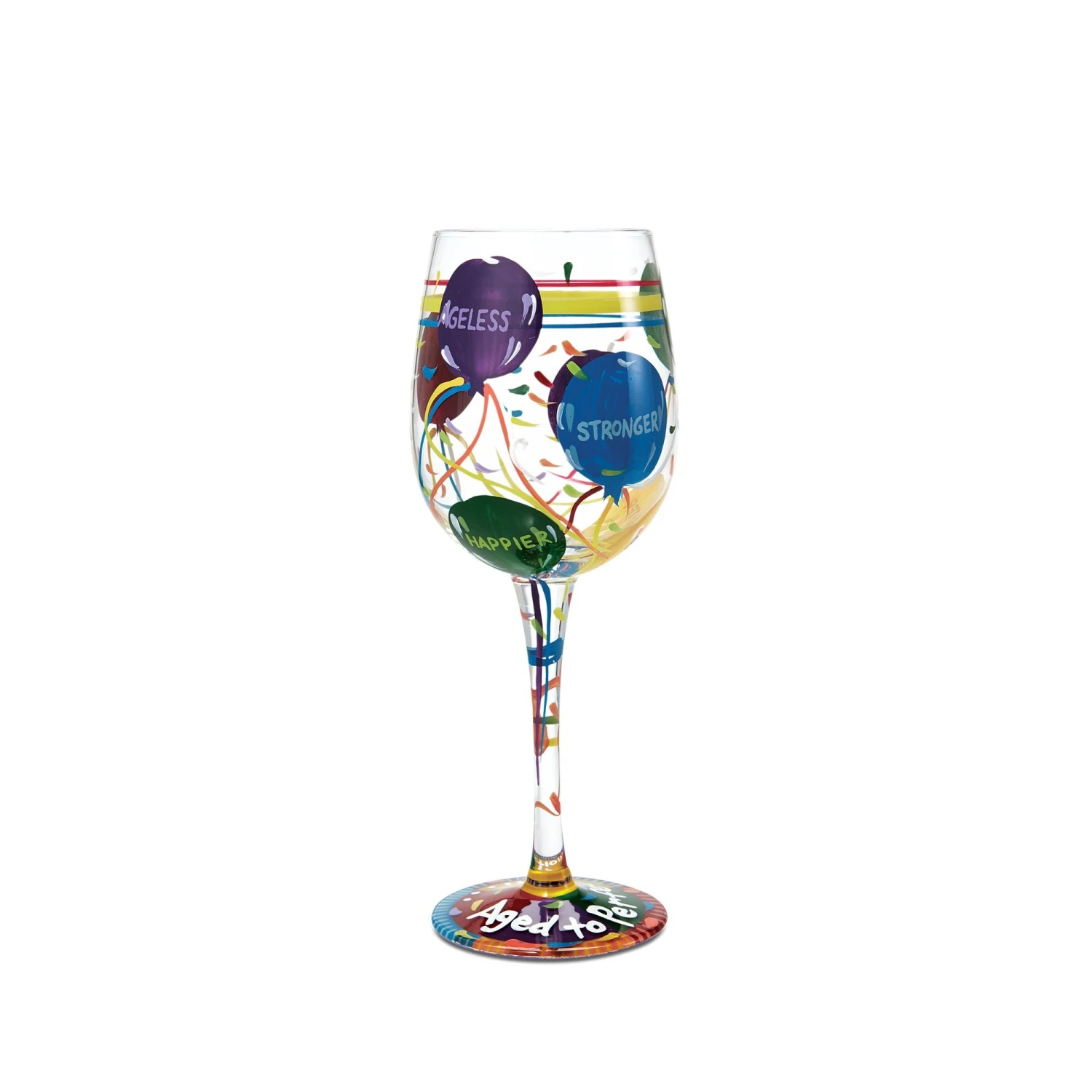 Enesco Gift Aged To Perfection(Wine Glass Aged To Perfection) 3 Enesco Gift Aged To Perfection(Wine Glass Aged To Perfection)