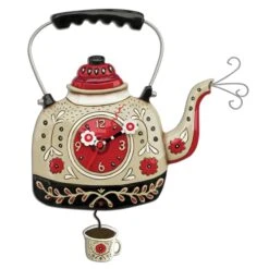 Enesco Gift Kettle Clock(Kettle Clock)
