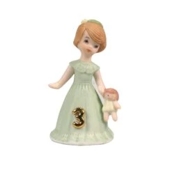 Enesco Gift Brunette Age 3(Brunette Age 3) -Holiday Gift Shop e9527 o